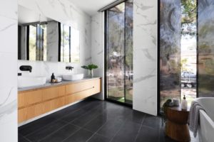 granite countertops in bathroom